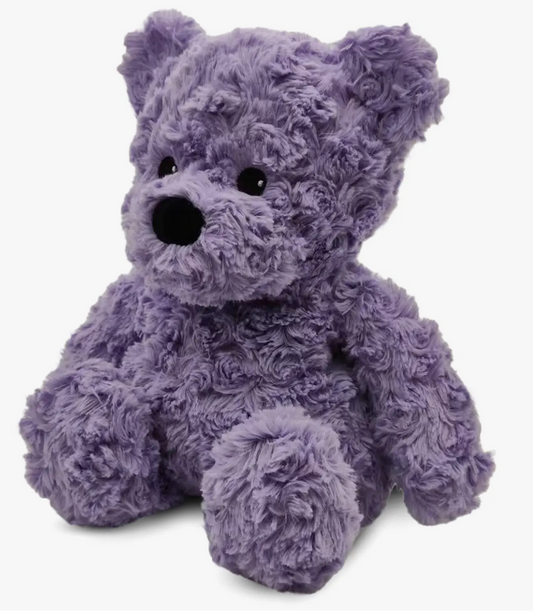 Purple Curly Bear Warmies