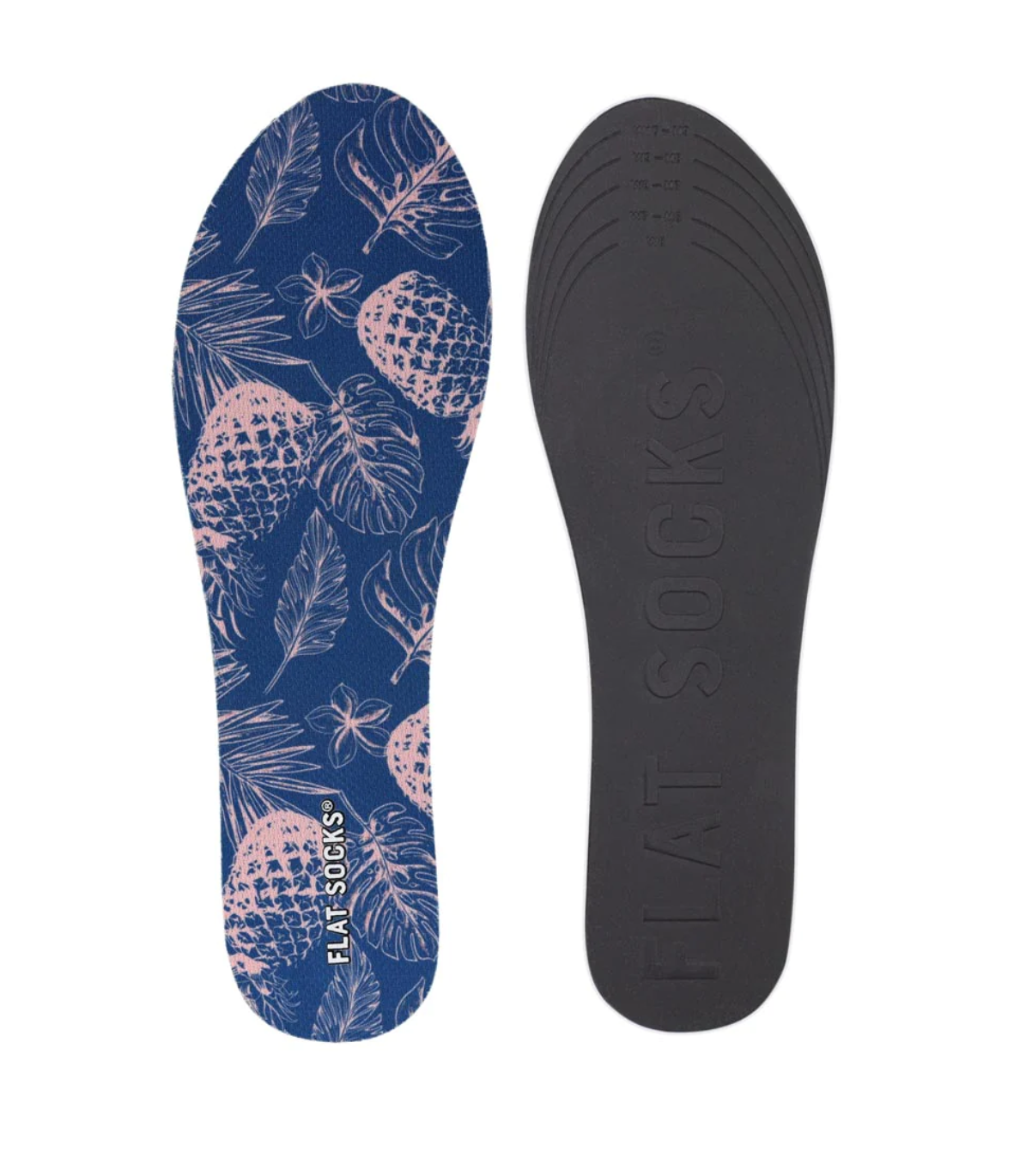 Flat Socks in Pineapple