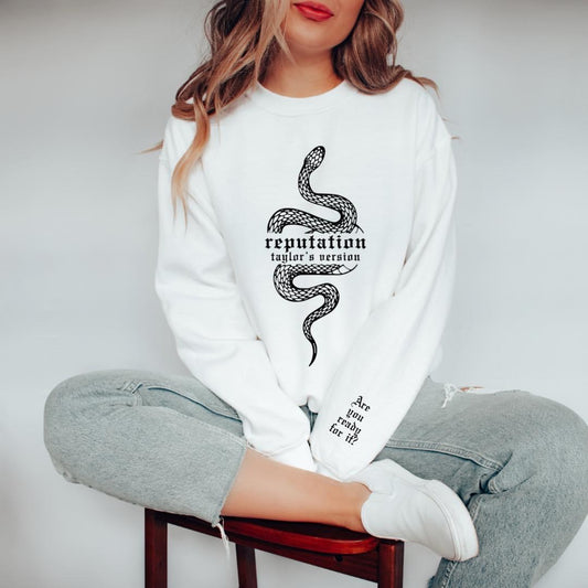 *Swiftie Collection Preorder* Reputation Taylor's Version Sweatshirt