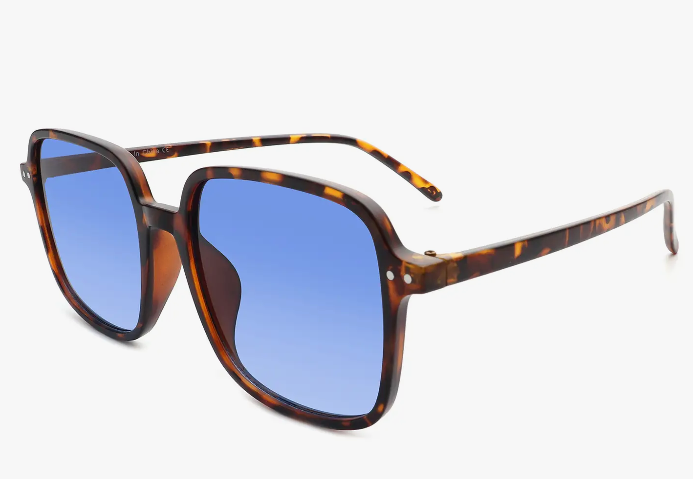 Square Retro Oversized Sunglasses