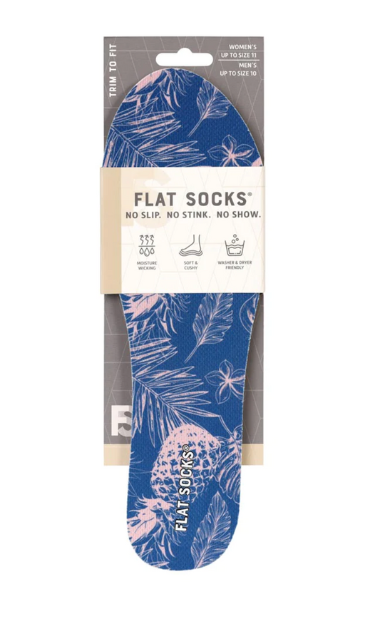 Flat Socks in Pineapple