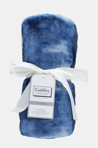 Cuddley Fleece Decorative Throw Blanket